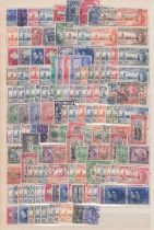 1946 fine used Victory omnibus complete 164 stamps