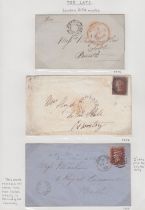 Album of postal history mainly instructional marks etc