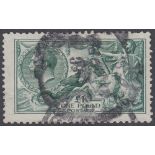 1913 GV £1 green Seahorse