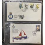 Two albums of RNLI covers including signed covers (over 120 covers)