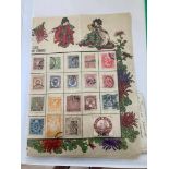 Early Japan stamps and covers good lot