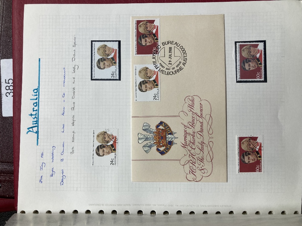 Three albums of mint and used some useful stamps seen (100's) - Image 4 of 5