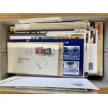 Box of various GB covers including FDC's, Postage Dues, Registered etc