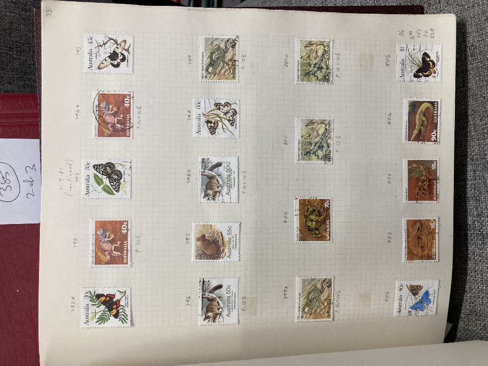 Three albums of mint and used some useful stamps seen (100's) - Image 3 of 5