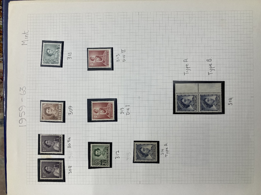 1953 - 1969 mint and used collection in two volumes (100's) - Image 3 of 4