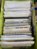 Box of 385 United Nations covers, little or no duplication noted