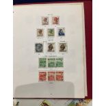 STAMPS Used collection in two printed albums 1913 to 1995