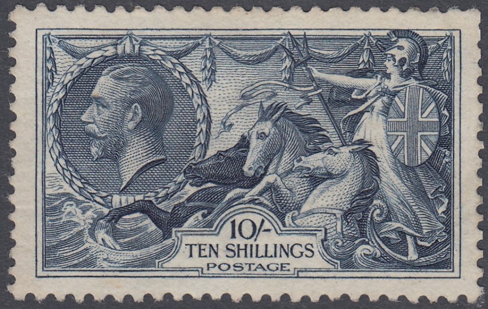 1934 Re-engraved seahorse mounted mint set SG 450-452