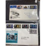 File of First day Covers 1961 to 1981