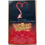 Original WITCHES OF EASTWICK Theatre poster 1999