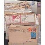 Hastings covers many with instructional markings, postage dues etc (40+)