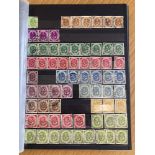 Stock book of used Germany definitives (duplication)