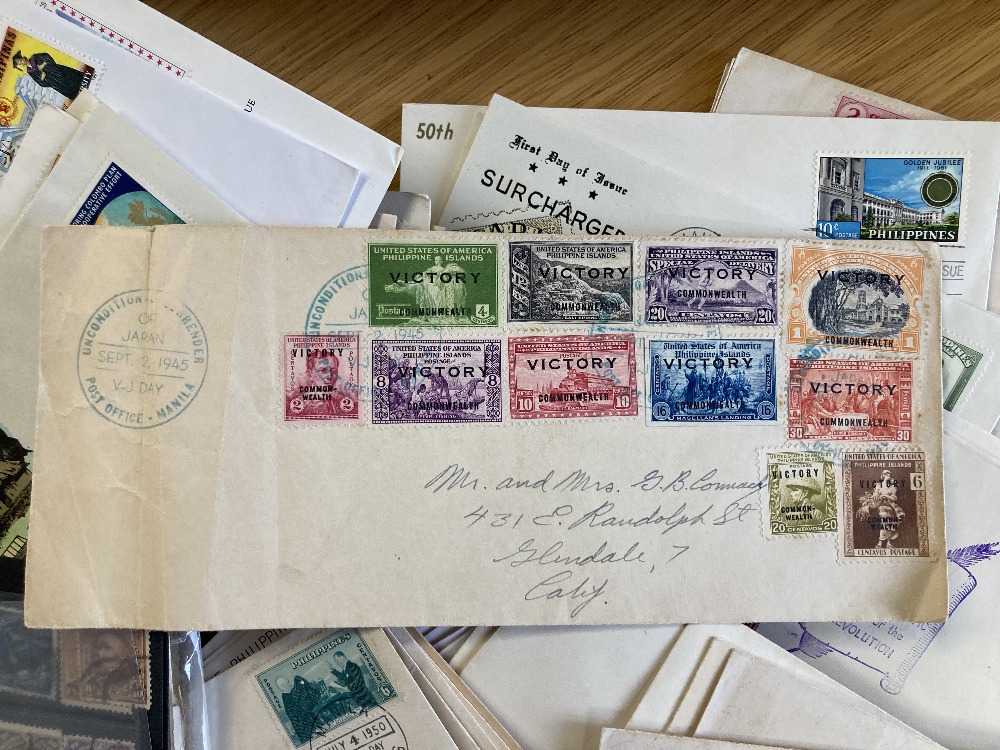 Accumulation of commercial and FDC's plus a quantity of stamps on pages and stock cards - Bild 5 aus 6