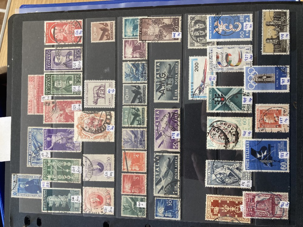 Five albums of World Stamps A to Z (1000's) - Bild 5 aus 10