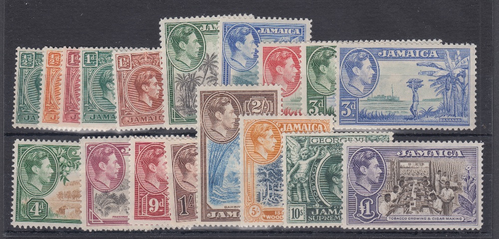 1938 lightly mounted mint set to £1 SG 121-133a - Image 3 of 3