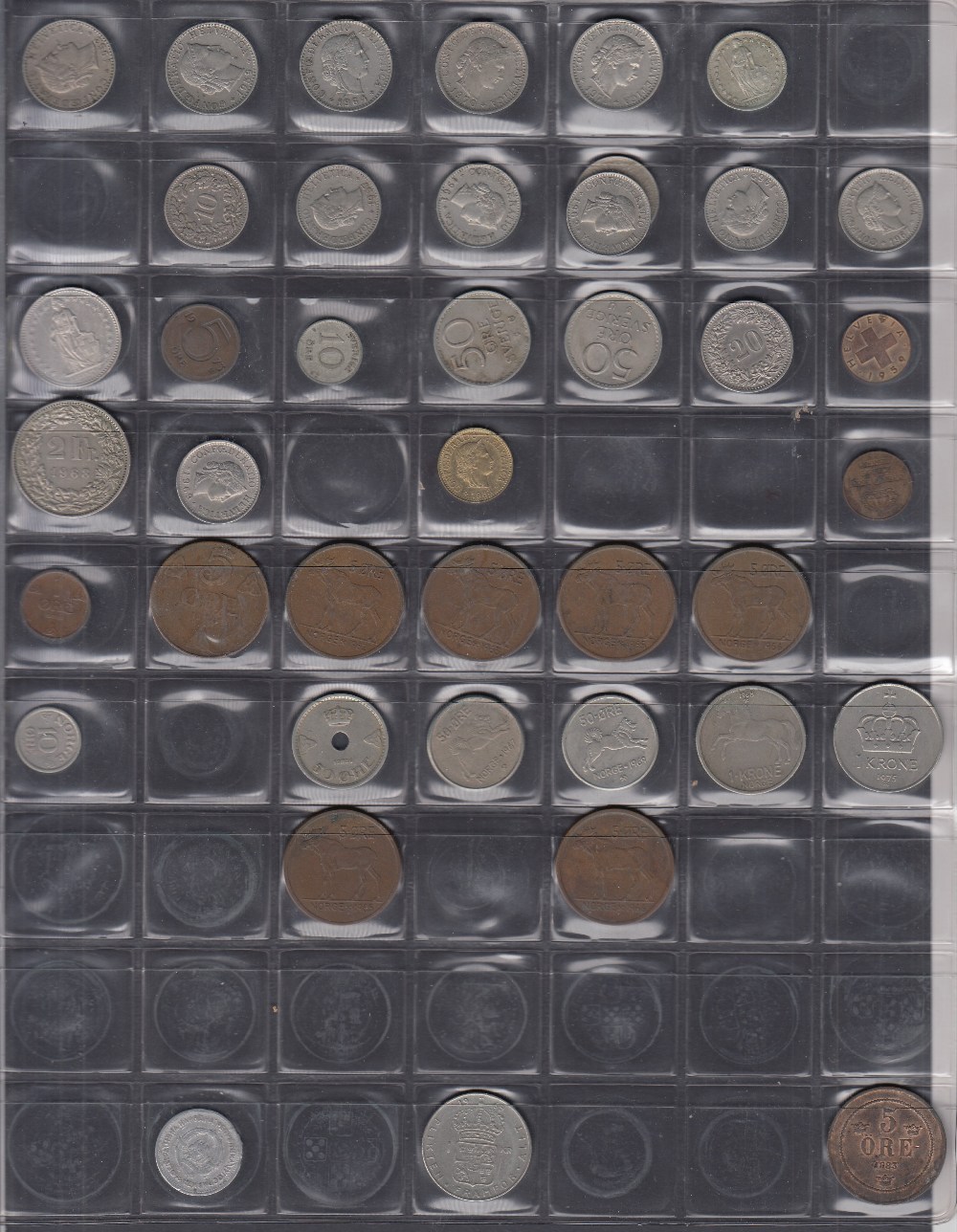 Album of mixed World coins including Netherlands, Germany, Malta etc - Image 3 of 3
