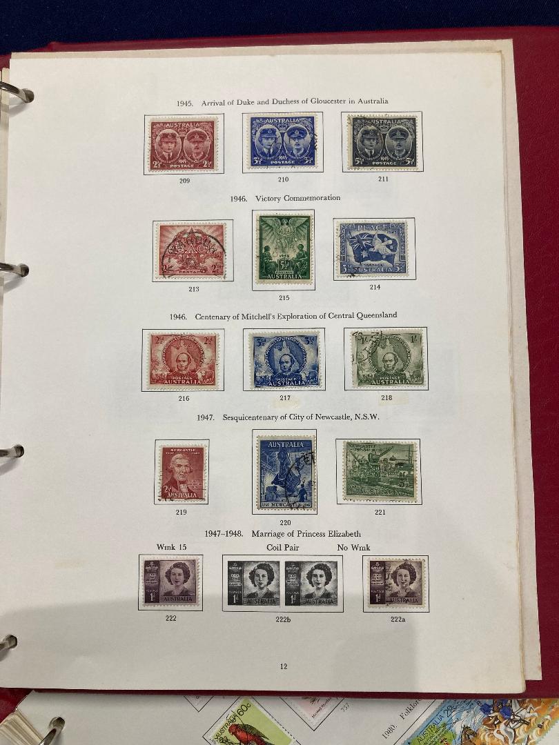 STAMPS Used collection in two printed albums 1913 to 1995 - Bild 3 aus 3