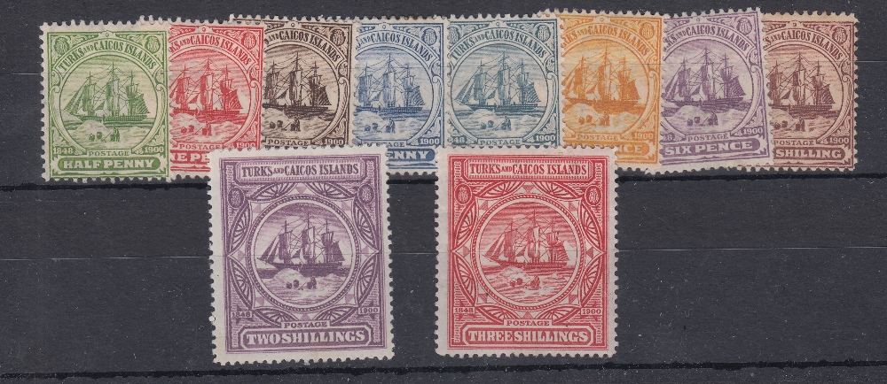 1900 mounted mint set to 3/- SG 101-109 plus SG104a - Image 2 of 2