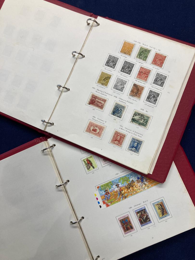 STAMPS Used collection in two printed albums 1913 to 1995 - Bild 2 aus 3