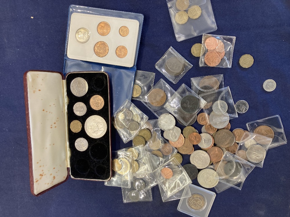 COINS Mixed accumulation of World and UK coins , some interesting coins noted