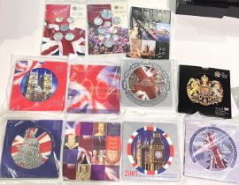 GB: a group of Uncirculated Coin Year issues 2001 - 2012 (11)