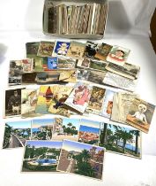 VINTAGE POSTCARDS: San Remo hand painted cards, a group of 9, various others early/mid 20th century