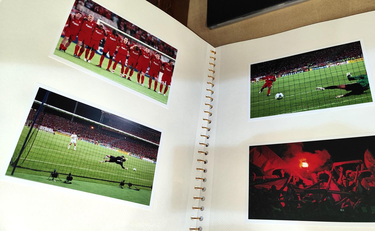 A collection of Professional photographs of Liverpool winning cup - Image 2 of 3