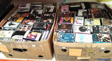 A very large collection of rock and pop cassette tapes, including various artists 500+