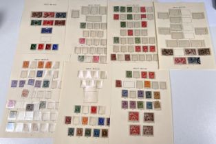 GB: GV, a collection of some U/M including commemoratives, high values used