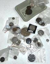 A collection of Victorian and later coinage and various world coinage