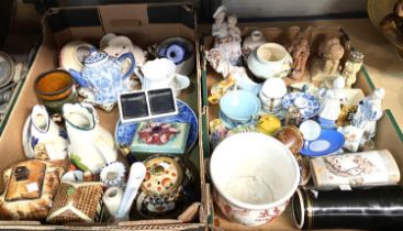 A selection of miniature and decorative china