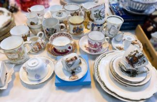 A selection of 19th/20th century royal commemorative ware