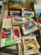 Diecast Vehicles: a collection of boxed Matchbox models of Yesteryear etc