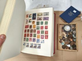 stamps and coins