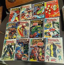 Marvel Comics: 1960's Jack Kirby and Stan Lee Fantastic Four 64, 65, 66, 67, 68, 69, 70, 71, 72, 73,