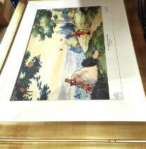 Three John Harrold Rupert Bear limited edition coloured prints, and a selection of other Rupert Bear