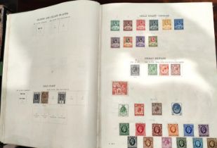 2 Ideal albums, 1 with commonwealth & foreign and with foreign. Better notes include GB 1934 mint