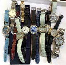 A Seiko, Timex, Sekonda, Swatch and other various vintage and modern watches