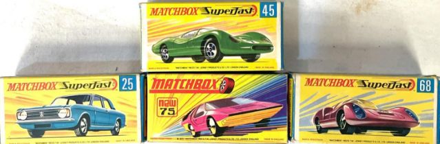 Matchbox: Matchbox New 75 Alfa, Matchbox Superfast 25 Ford Cortina, Superfast Ford 45, Superfast