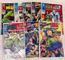 Marvel Comics: 1960's onwards Tales to Astonish Sub-Mariner and The Incredible Hulk 89, 90, 91,