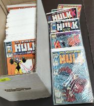 Marvel Comics: 1980's onwards Incredible Hulk comic books issue 341-416 full run two issues of 350