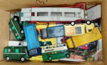 Diecast Vehicles: a Corgi Karrier Lucozade truck other similar vehicles, and a small selection of