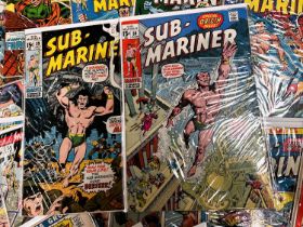 Marvel Comics: Late 1960's On Words Collection of Prince Namor, The Submariner, King Size Special 1,