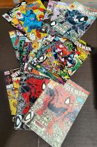 Marvel Comics: Spider-man by Todd McFarlane et al, issue 1 both covers, Full run to issue 75