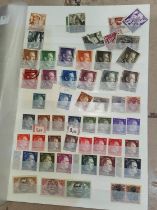 A collection of third Reich period stamps.