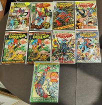 Marvel Comics: The Amazing Spider-man 91, 97, 100, 103, 104x2, 105, 106, 107