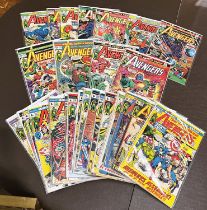 Marvel Comics: The Avengers 100, 103, 104, 106, 107, 108, 109, 110, 111, 112, 114, 115, 116, 117,