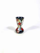 A modern Moorcroft waisted vase, Dewdrop, impressed, signed and dated '19-12-08', height 11.5cm