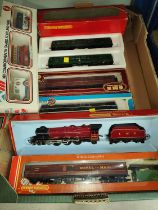 A Hornby  R.258AS L.M.S. 4-6-2 locomotive Princess Elizabeth, a Hornby two pack (box a.f.) and a