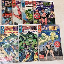 Marvel Comics: 1960's onwards Tales to Astonish Sub-Mariner and The Incredible Hulk 78, 81, 83,